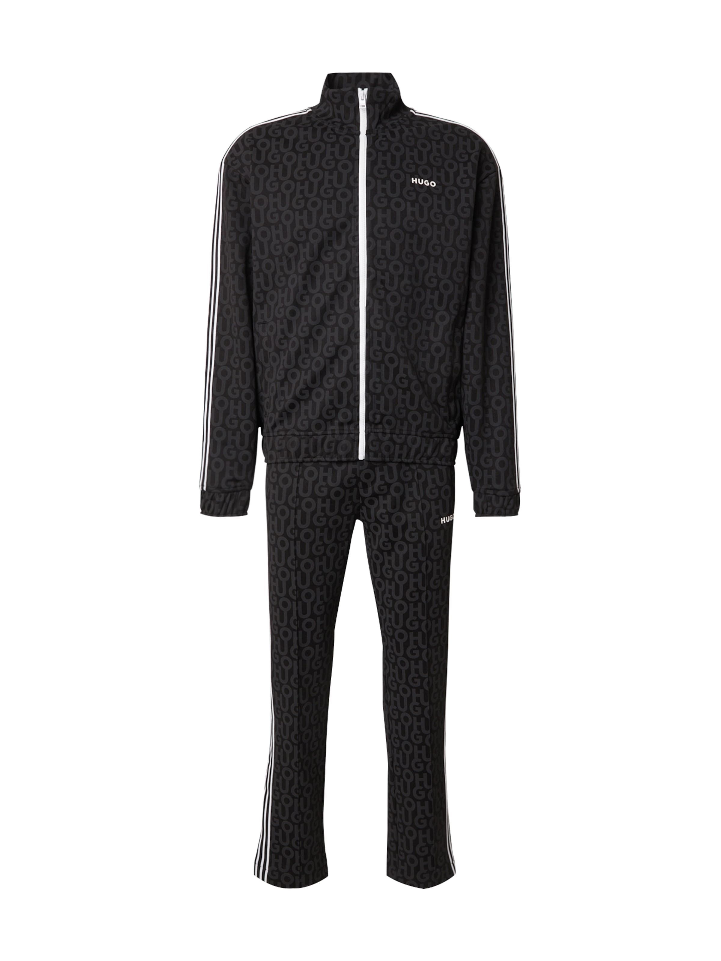 Survêtement 'Doduck/Don' HUGO en noir : devant