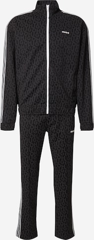 HUGO - Ropa para correr 'Doduck/Don' en negro: frente