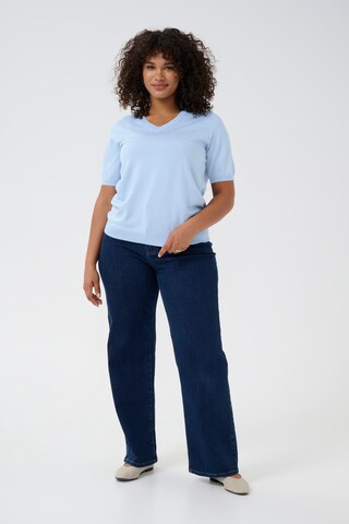 Pull-over 'Lizzy' KAFFE CURVE en bleu