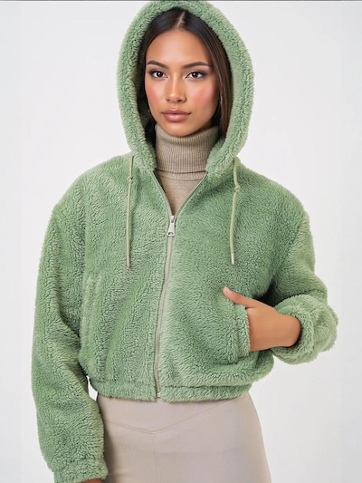 Giacca di mezza stagione Bigdart di colore verde, Visualizzazione prodotti