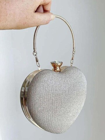 Tomshop24-7 Clutch 'Bella Herz'‌ in Silber