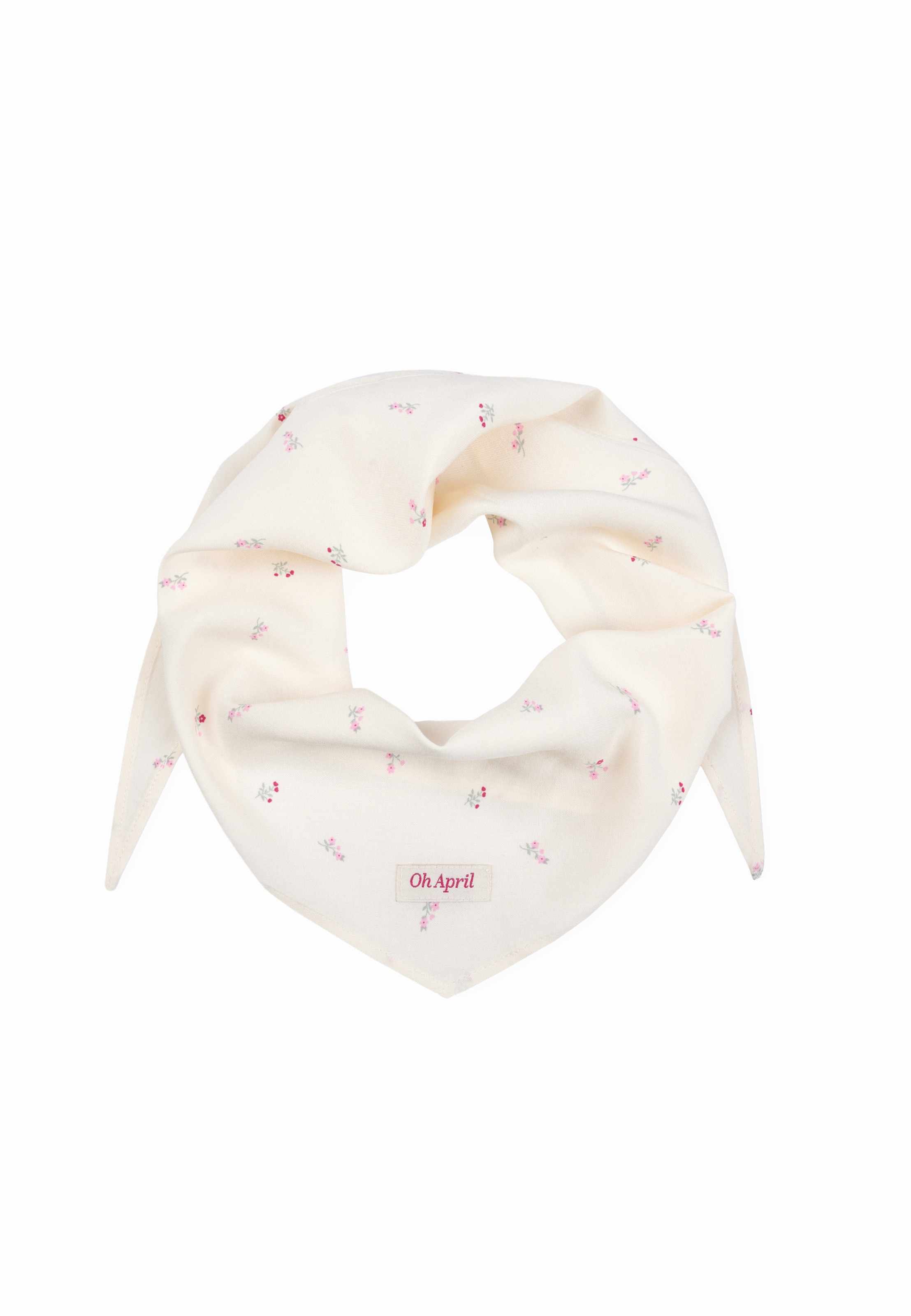 Sciarpa 'Nevi' di OH APRIL in beige: frontale