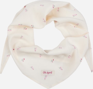 Sciarpa 'Nevi' di OH APRIL in beige: frontale
