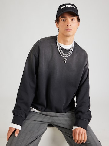 WEEKDAY Sweatshirt 'Vic' in Black: front