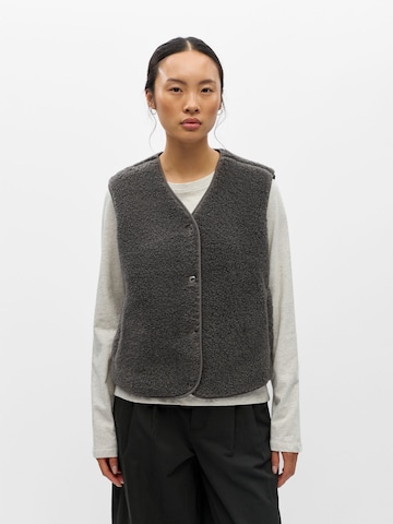 Gilet OBJECT en gris : devant