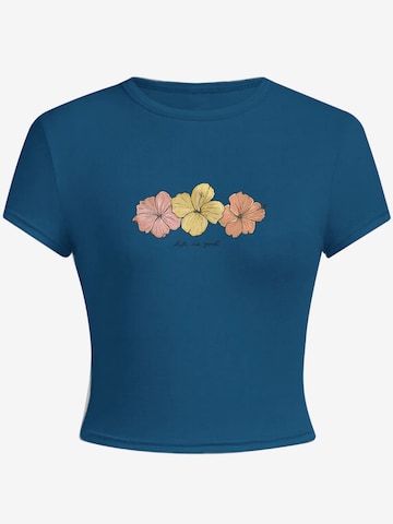 GORHEY Shirt in Blauw: voorkant