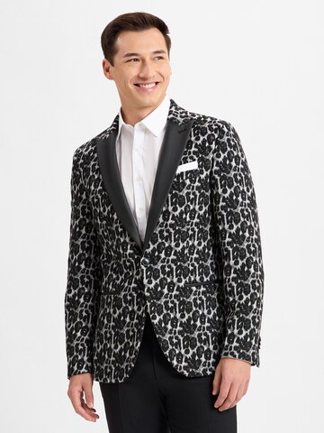 Coupe slim Veste de costume 'Brixdon' Finshley & Harding London en gris : devant