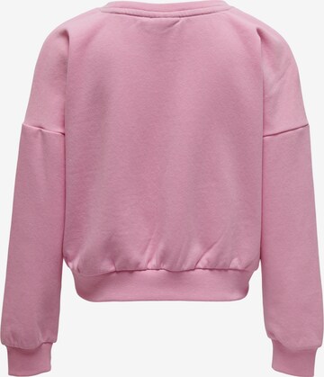 KIDS ONLY Sweatshirt 'Gessa' in Pink