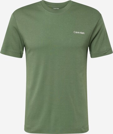 Calvin Klein Shirt in Green: front