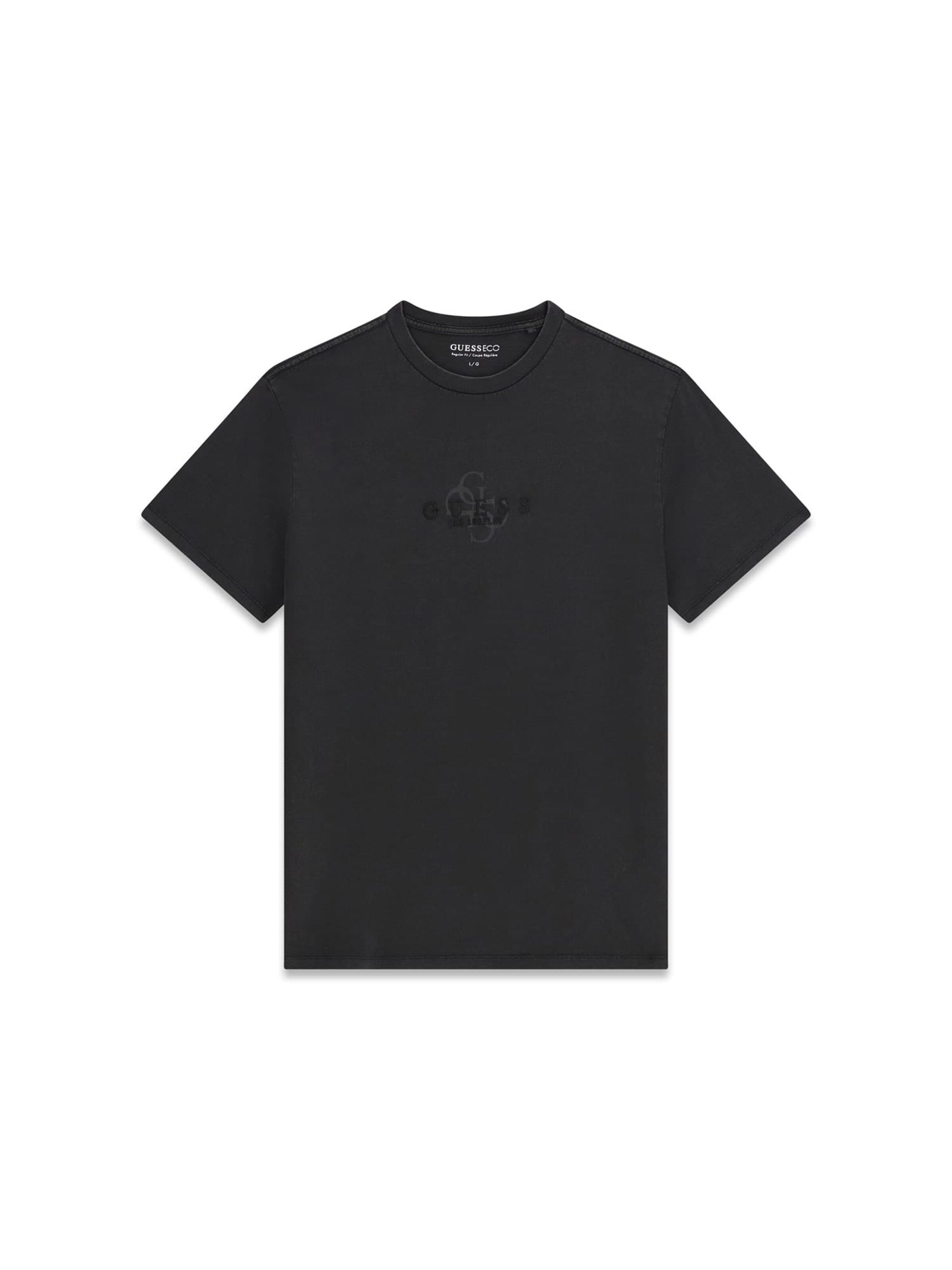 GUESS T-Shirt in Schwarz: Vorderseite