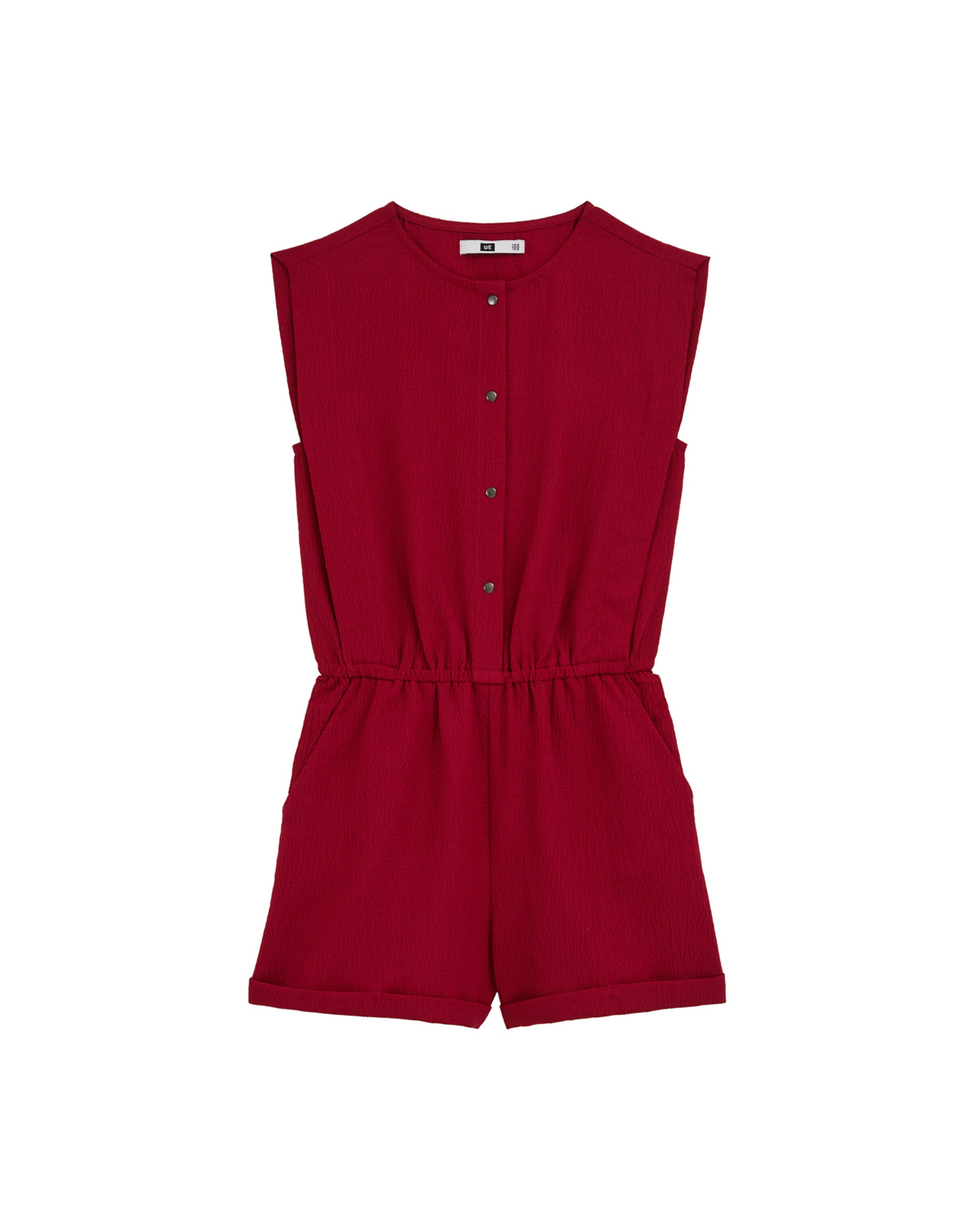 Ensemble WE Fashion en rouge : devant