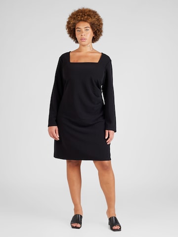 Vero Moda Curve Kjole 'CROXI' i svart: forside