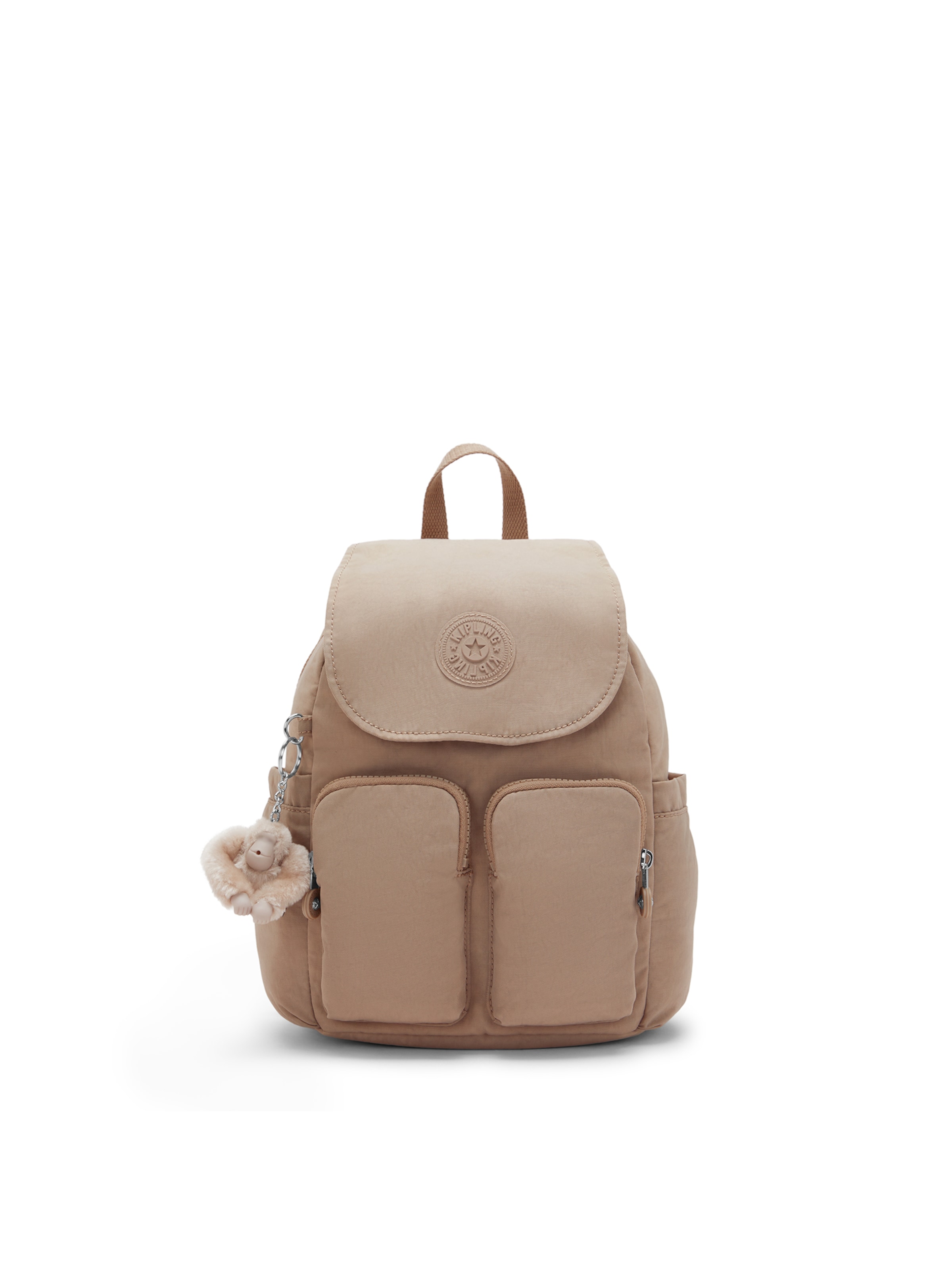 KIPLING Rygsæk 'City Pocket Mini' i beige: forside