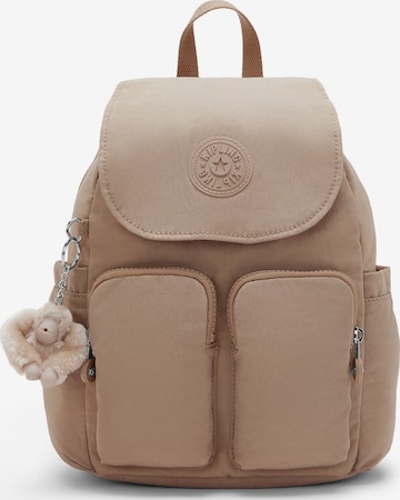 Rucsac 'City Pocket Mini' de la KIPLING pe bej: față