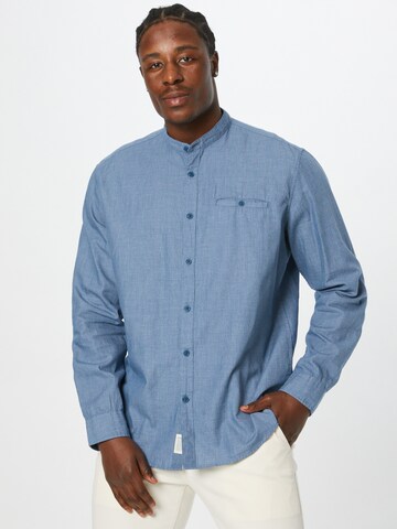 ESPRIT Regular fit Button Up Shirt in Blue: front