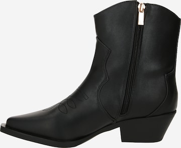 TATA Italia Kovbojské boty 'Texas' – černá