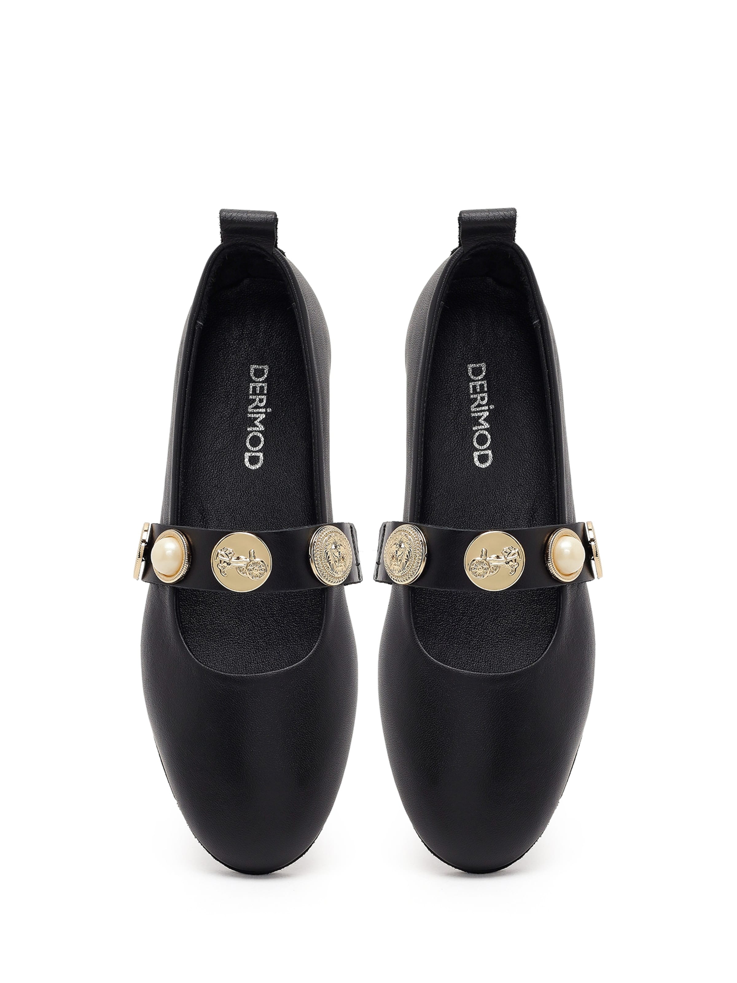 Ballerina con cinturino di Derimod in nero