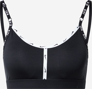 NIKE Sports bra 'INDY' in Black: front
