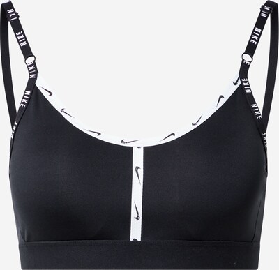 Sutien sport 'INDY' NIKE pe negru / alb, Vizualizare produs
