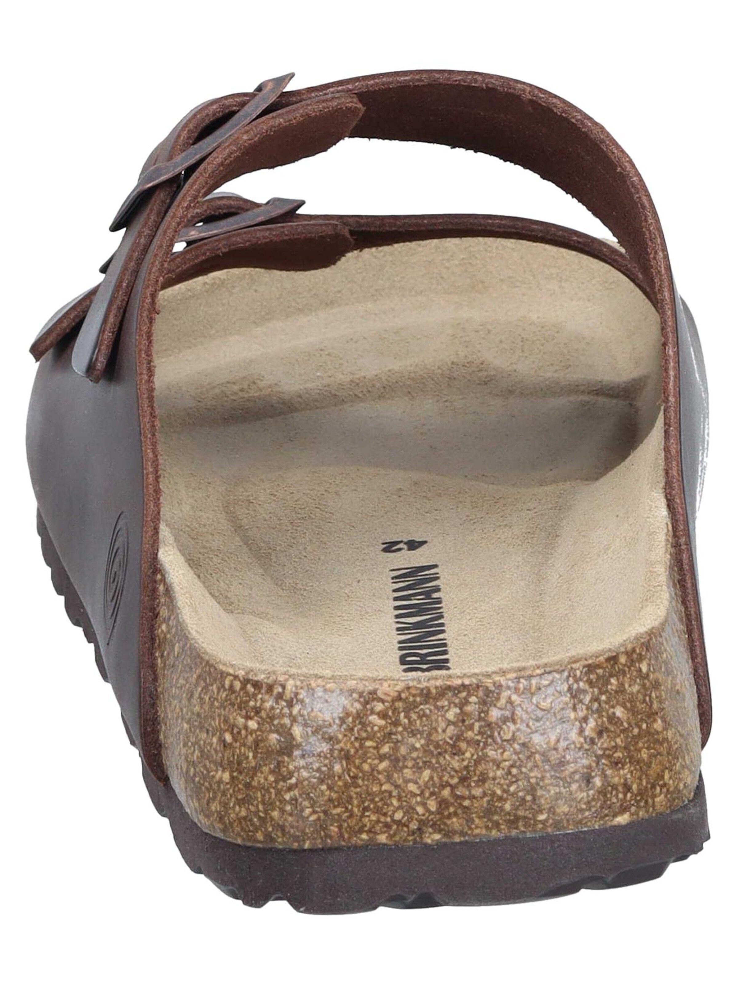 DR. BRINKMANN Mules 'Bonillo' in Brown