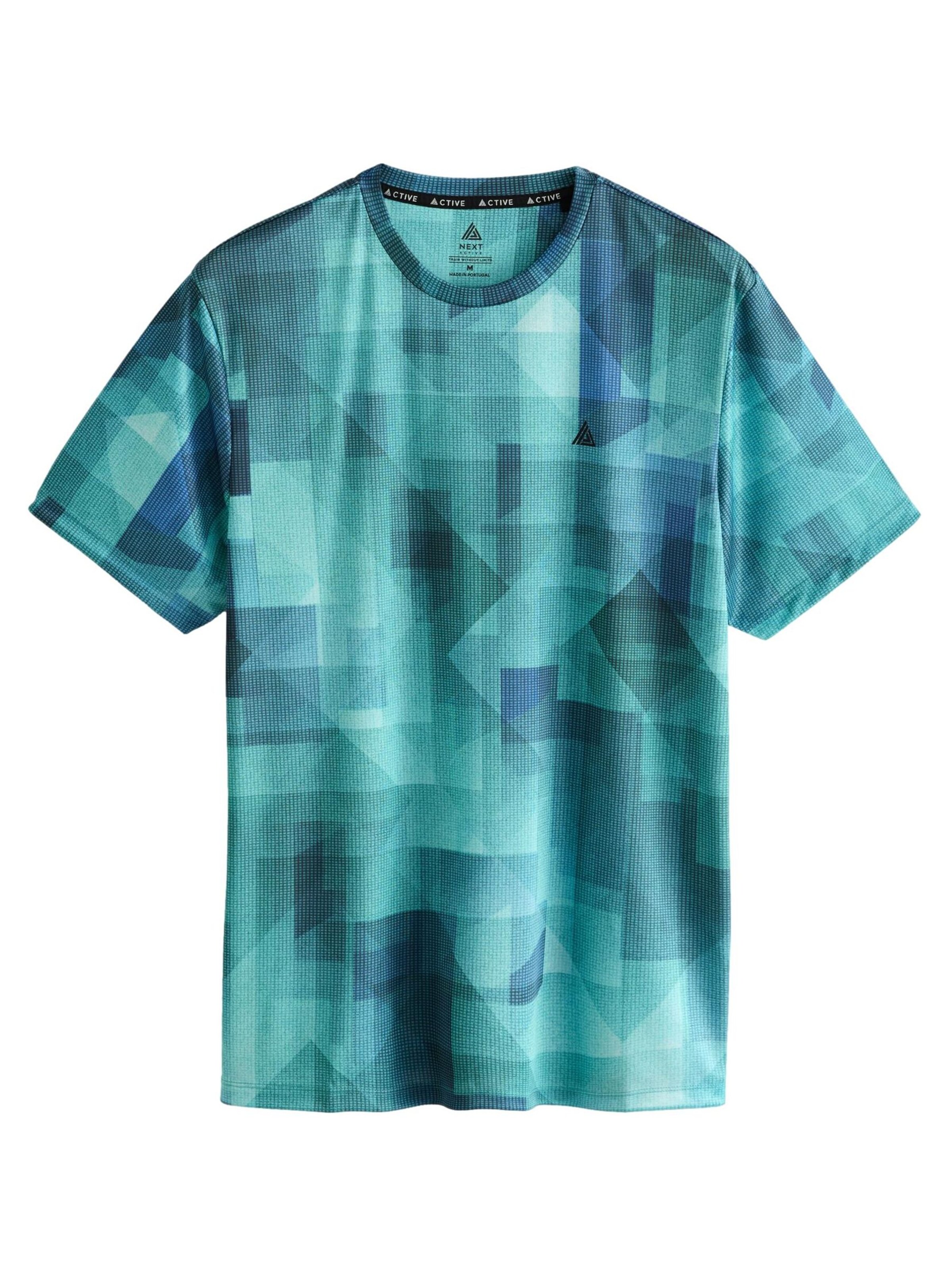 Next Shirt in Blue: front