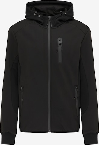 Mo SPORTS Sweat jacket in Black: front