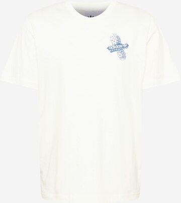 T-Shirt 'Adventure' ADIDAS ORIGINALS en blanc : devant