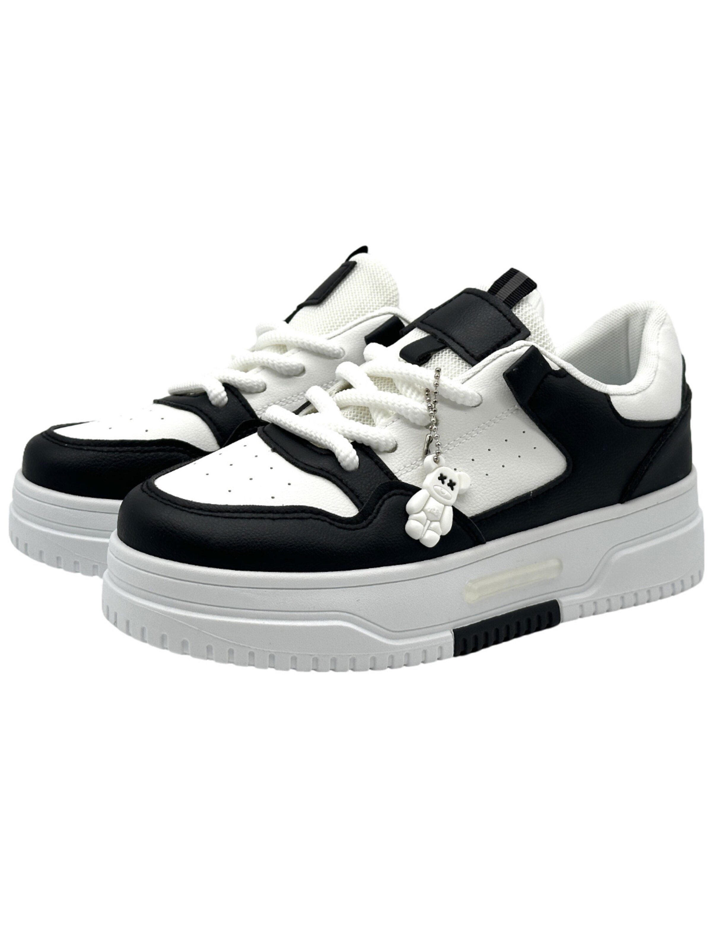 Nowaland Sneakers 'Chunky Platform Trainers' in Black