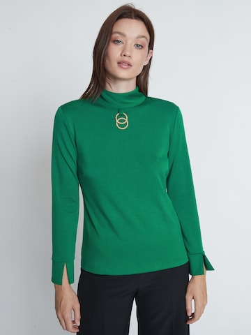 Ana Alcazar Top 'Meolis' in Green: front