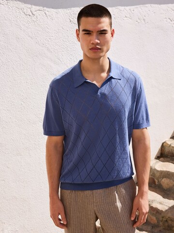 Pull-over 'N. Premium Trophy' Next en bleu : devant