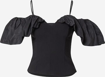 River Island Top in Schwarz: predná strana