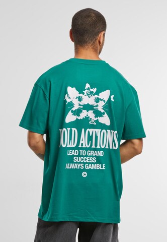 Mister Tee Bluser & t-shirts 'Bold Actions' i grøn: forside
