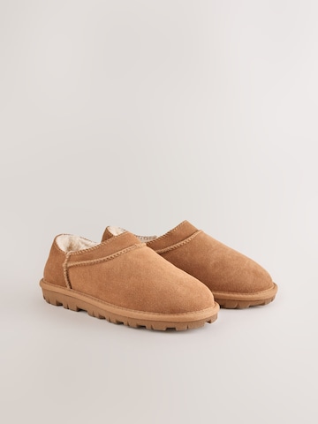 Pantoufle Next en marron