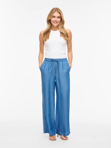 Wide Leg Pantalon VILA en bleu
