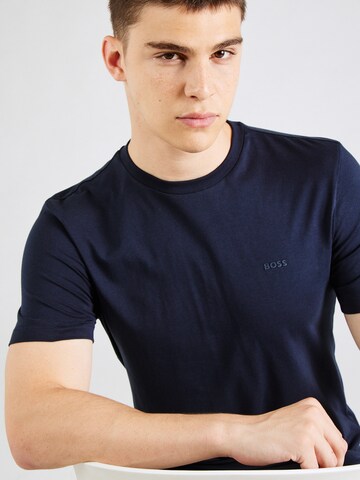 BOSS T-shirt 'Thompson 01' i blå