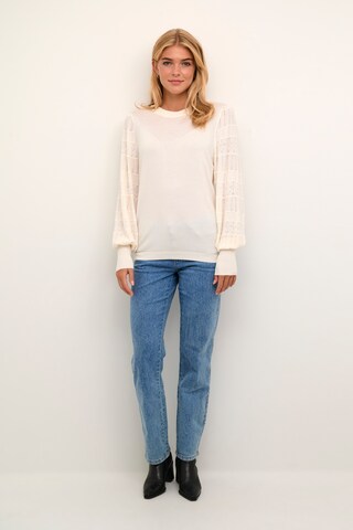 Kaffe Sweater 'Liola' in White