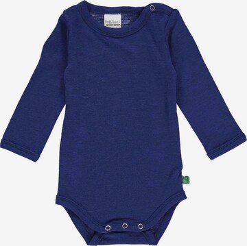 Fred's World by GREEN COTTON Romper/Bodysuit 'Langarm' in Blue: front