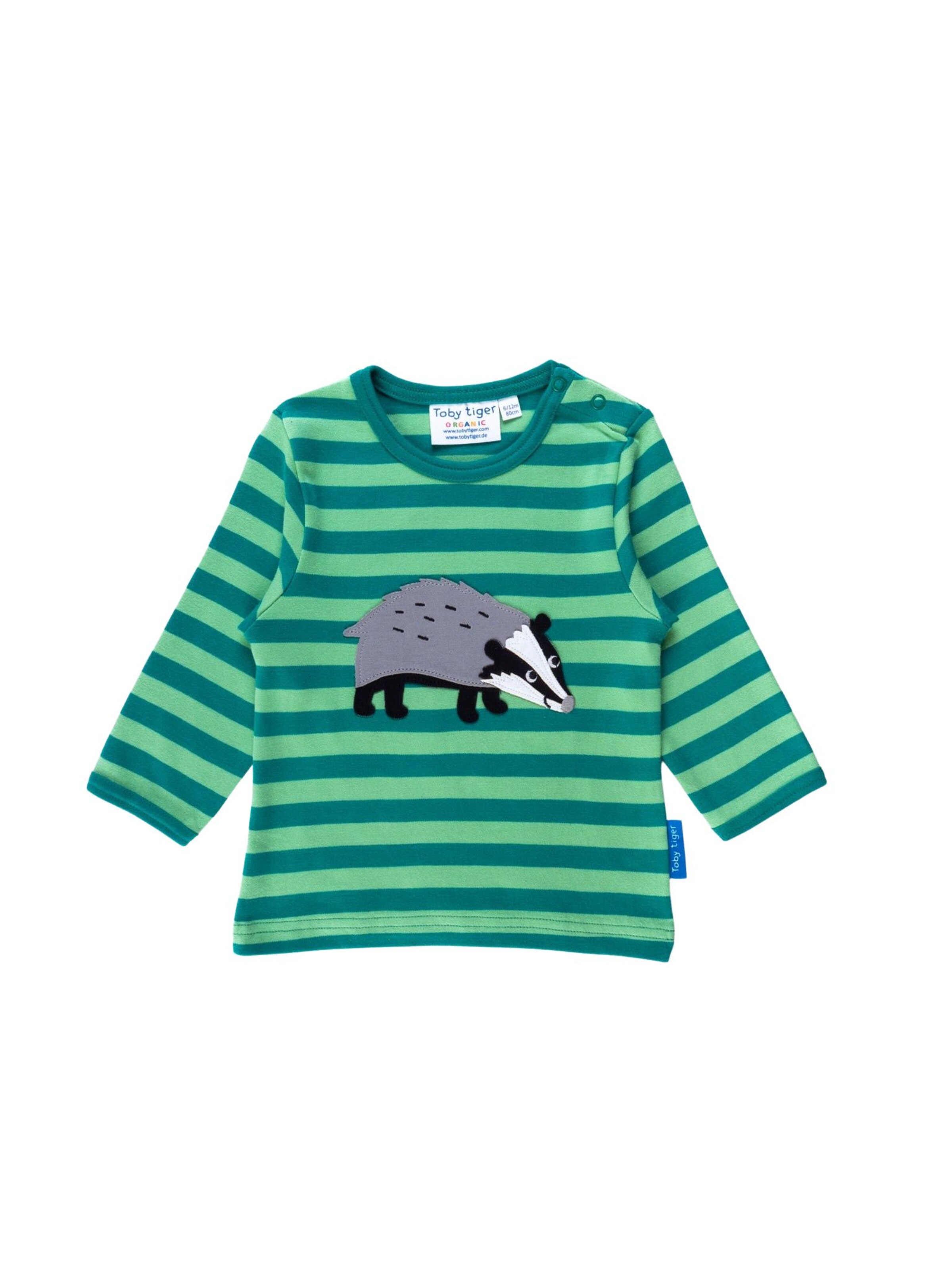 Toby Tiger Shirt in Green, Item view
