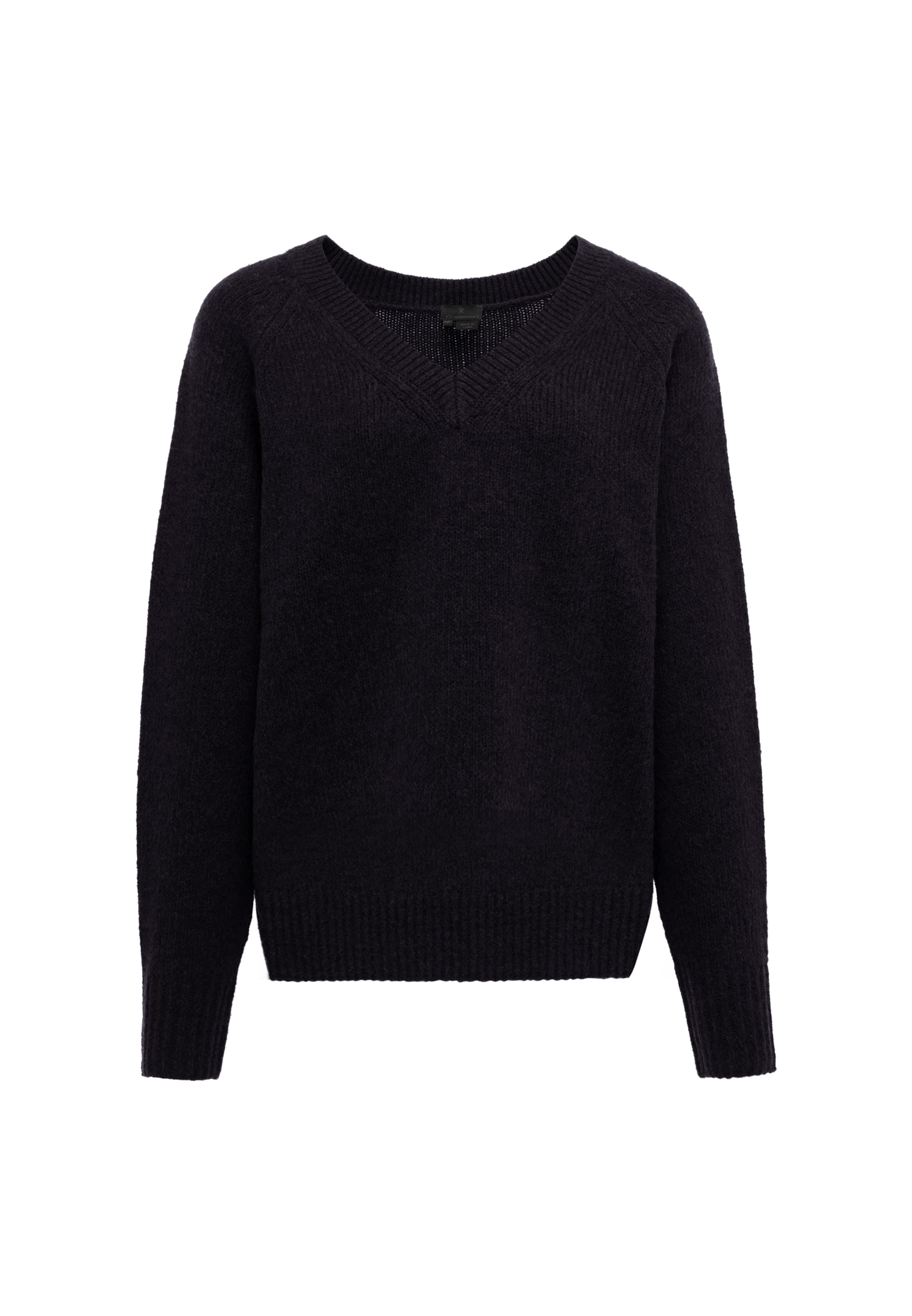 DreiMaster Klassik Sweater 'Classic' in Black: front