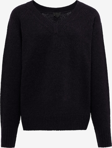 DreiMaster Klassik Sweater 'Classic' in Black: front