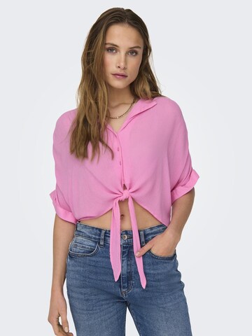 Camicia da donna 'PAULA' di ONLY in rosa