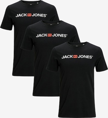 JACK & JONES Shirt 'Basic' in Schwarz: Vorderseite