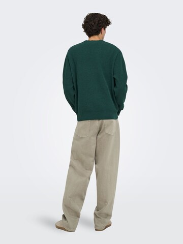 Pullover 'ONSRodger' di Only & Sons in verde