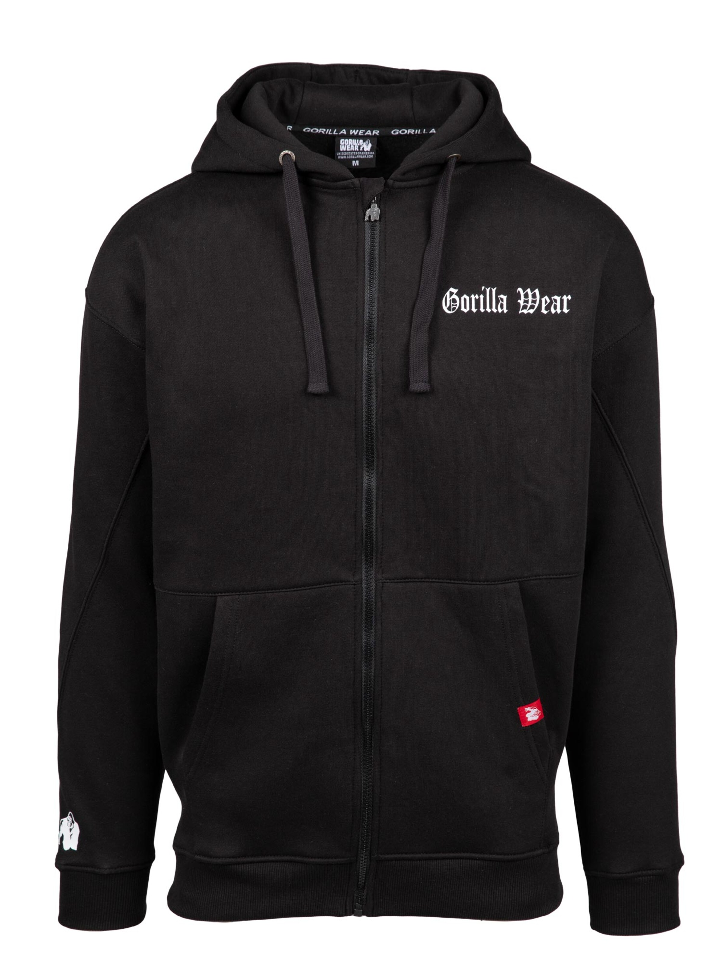 Gorilla Wear Sweatshirt 'Utah' in Zwart: voorkant