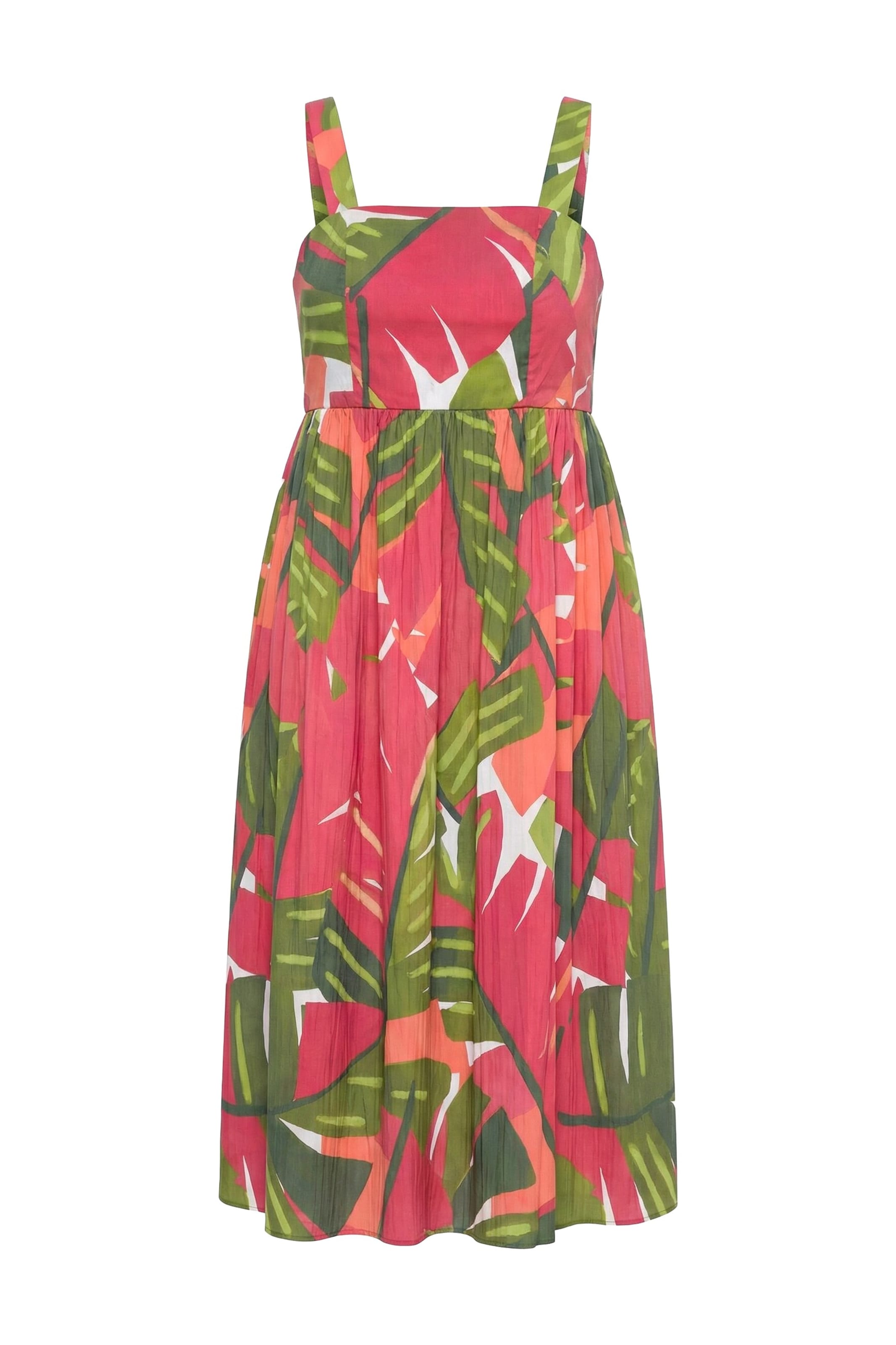 Ulla Popken Kleid in Pink: Vorderseite