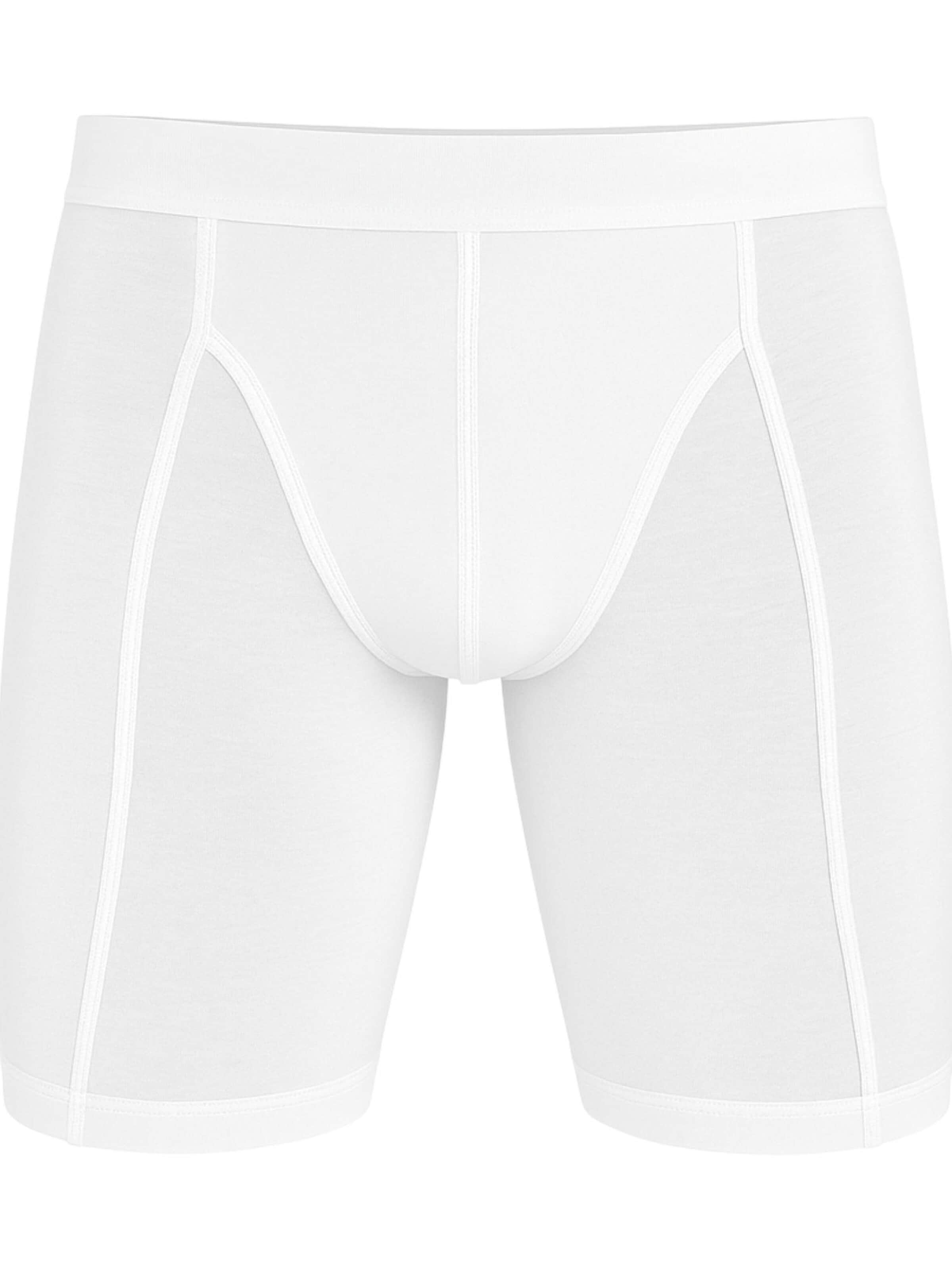 Boxers 'FlexLong' fashionshowcase en blanc