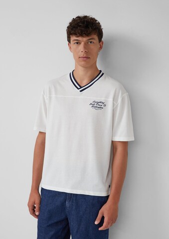 s.Oliver Shirt in Wit: voorkant