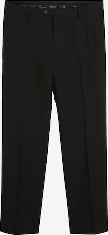 Next Слим Плиссированные брюки в Черный: спереди