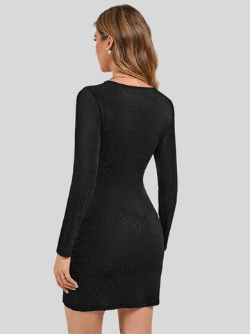 LapaPlus Cocktailjurk in Zwart