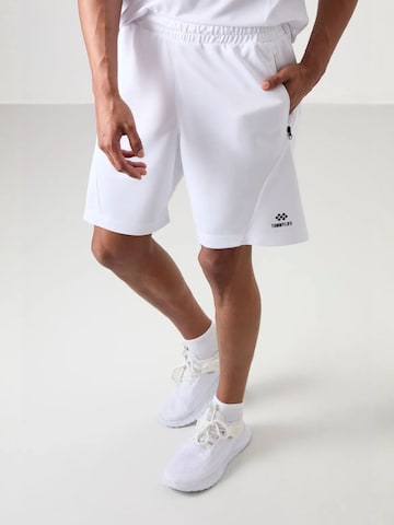Pantalon de sport Tommy Life en blanc : devant